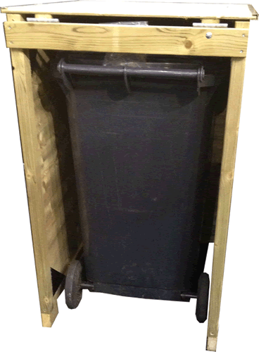 LUTRA BOX® pour 1 poubelle de 140L (LB140-R)